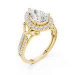 Gold Ring DDLR-397, Yellow Gold, view 2