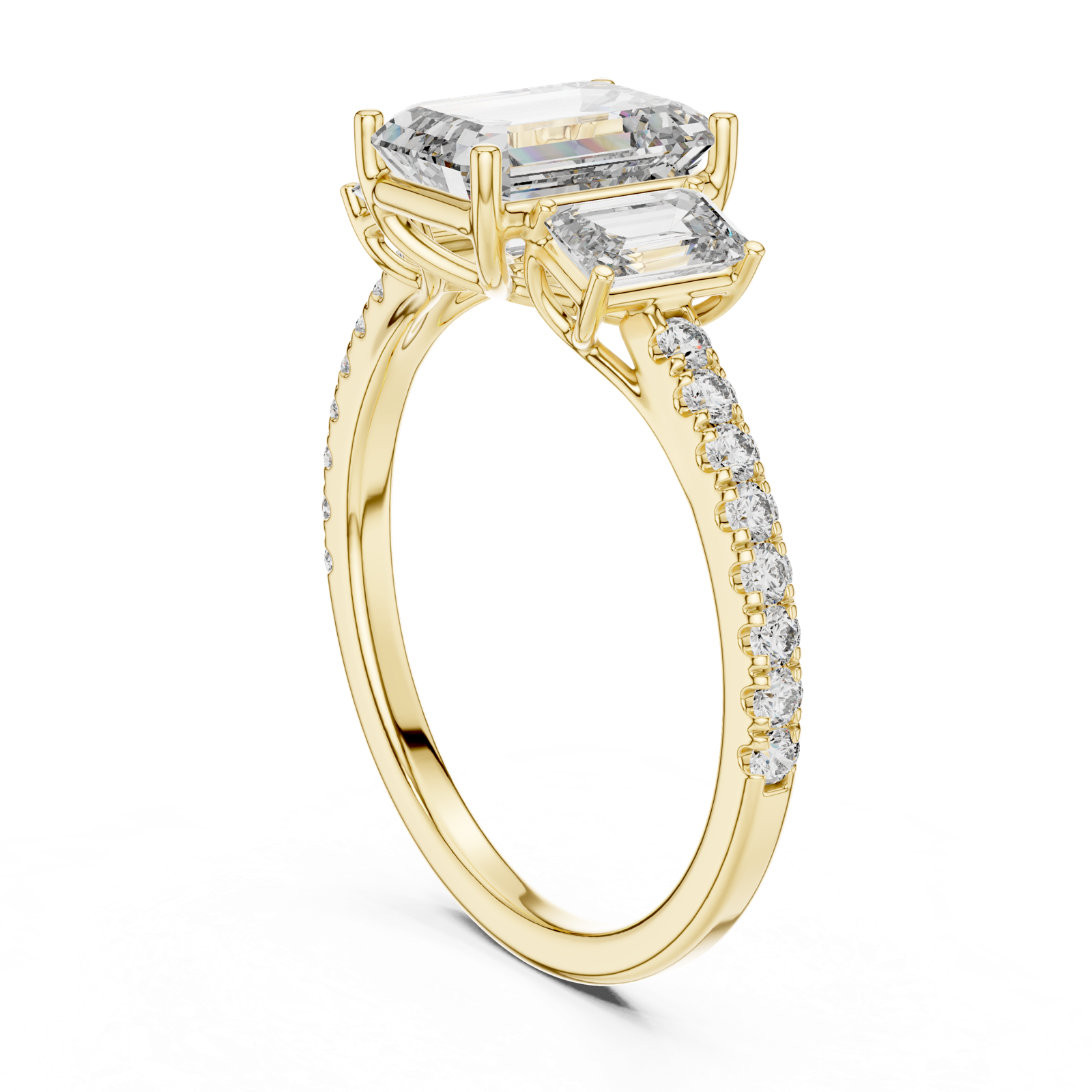 Gold Ring L03-1296, Yellow Gold