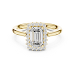Gold Ring DDLR-700, Yellow Gold, view 4