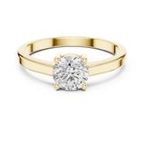Gold Ring ALR-28, Yellow Gold, view 4