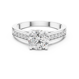 Gold Ring LR-0035, White Gold