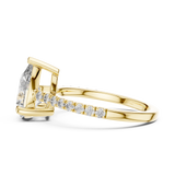 Gold Ring DDLR-039, Yellow Gold, view 3