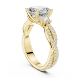 Gold Ring DDLR-1032, Yellow Gold, view 1
