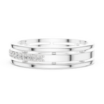 Gold Ring ALR-1, White Gold, view 3