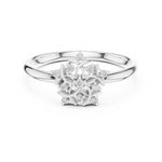 Gold Ring 1 (273), White Gold, view 4