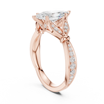 Gold Ring DDLR-935, Rose Gold, view 1