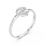 Gold Ring 1 (352), White Gold, view 2
