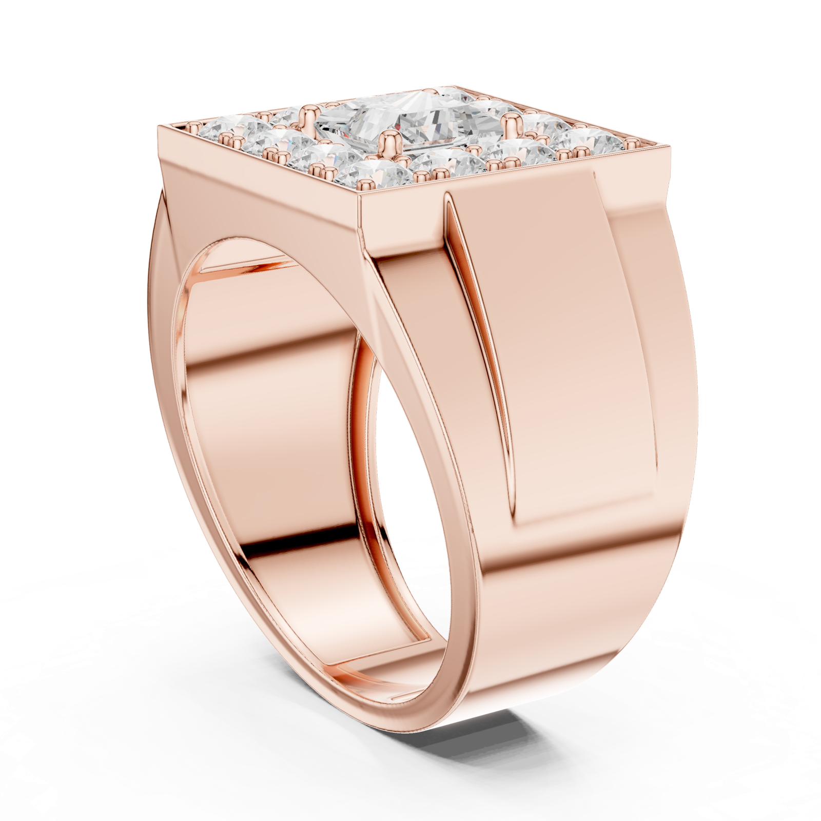 Gold Ring DDLR-388, Rose Gold