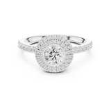 Gold Ring LR-0246, White Gold
