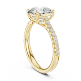 Gold Ring DDLR-728, Yellow Gold, view 1