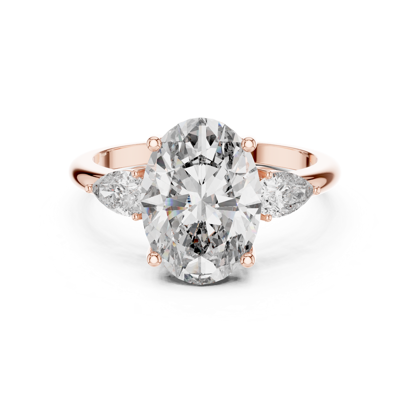 Gold Ring LR-0054, Rose Gold