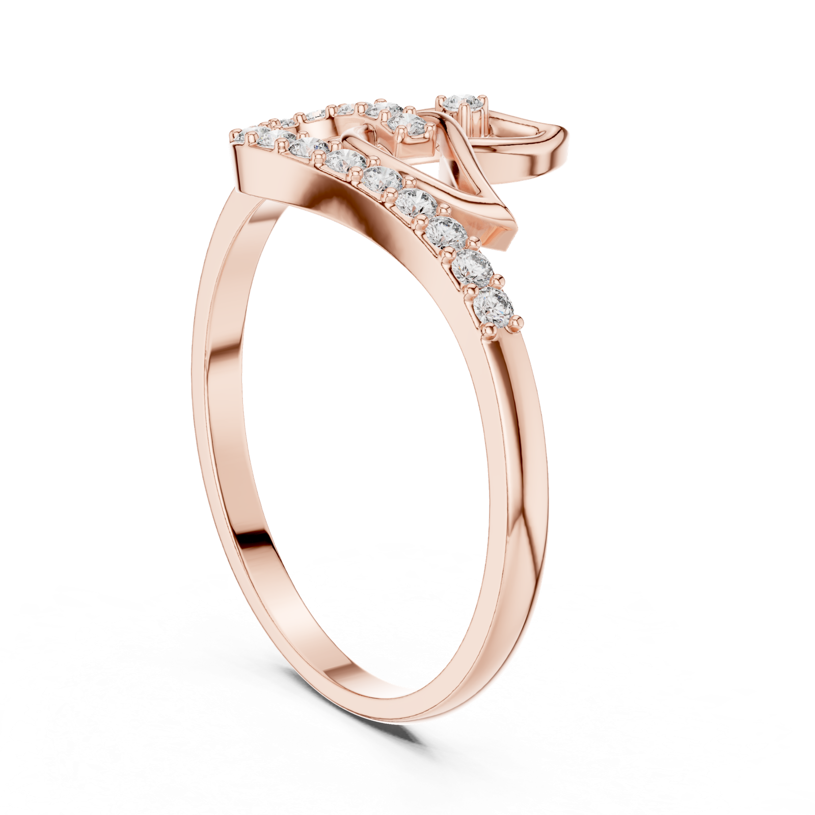 Gold Ring 1 (187), Rose Gold
