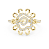 Gold Ring LR-01 (62), Yellow Gold, view 4