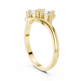 Gold Ring HLR-74, Yellow Gold, view 1