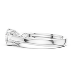 Gold Ring DDLR-815, White Gold, view 3