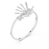 Gold Ring 1 (145), White Gold, view 2