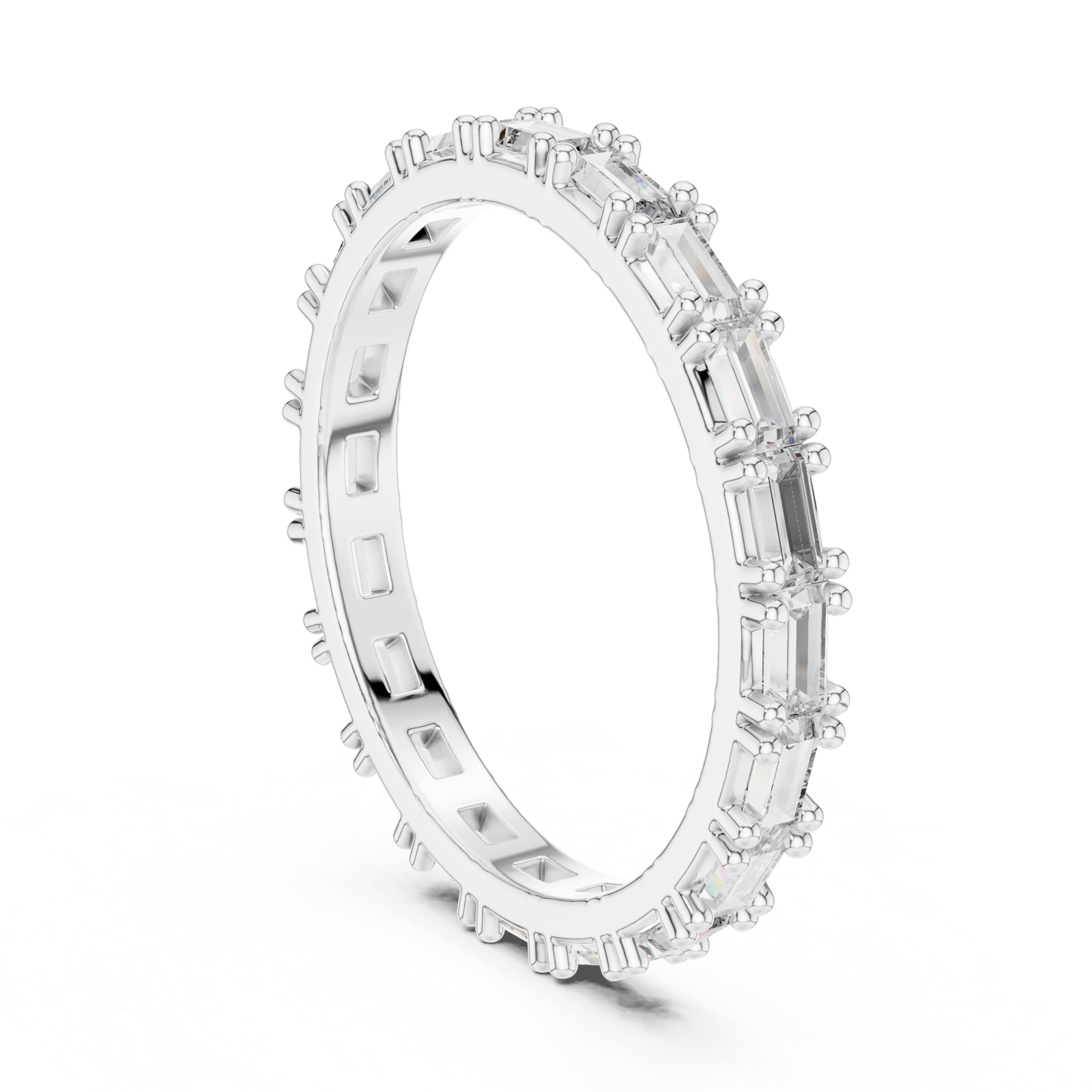 Gold Ring DDLR-231, White Gold