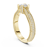 Gold Ring LR-0334, Yellow Gold