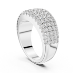 Gold Ring L03-02, White Gold