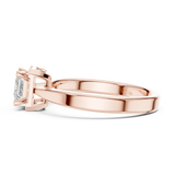 Gold Ring DDLR-492, Rose Gold, view 3