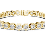 Gold Bracelet GLBR-0038, Yellow Gold, view 4