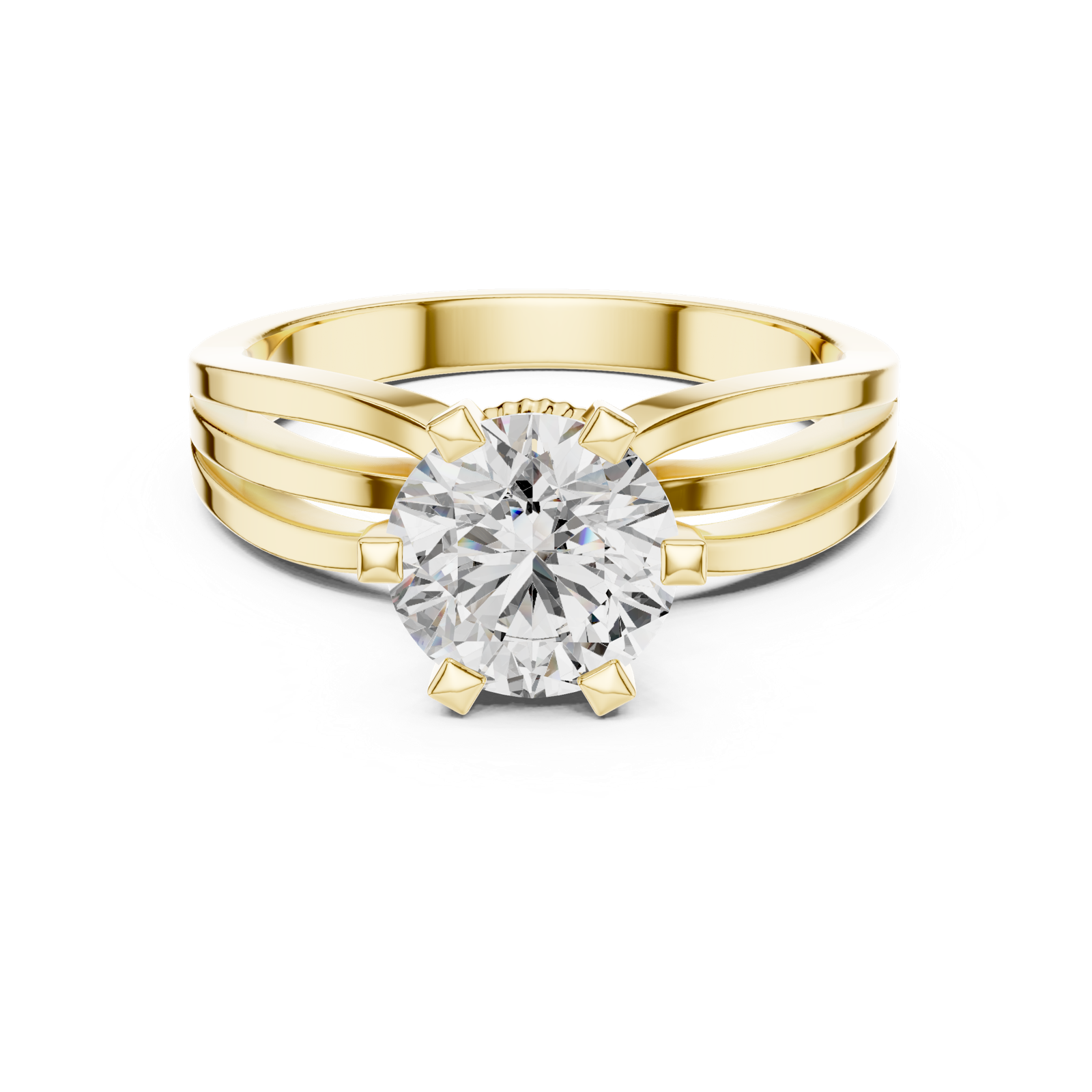 Gold Ring LR-0036, Yellow Gold