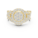 Gold Ring DDLR-582, Yellow Gold, view 4