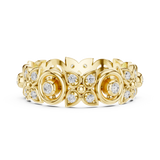 Gold Ring R36, Yellow Gold, view 3