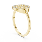 Gold Ring DR-6318, Yellow Gold