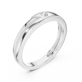 Gold Ring SBMR(32), White Gold, view 2