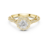 Gold Ring LR-0260, Yellow Gold, view 4