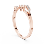 Gold Ring DR-6301, Rose Gold