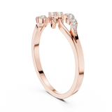 Gold Ring DR-6301, Rose Gold