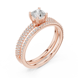 Gold Ring LR-0276, Rose Gold, view 2