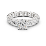Gold Ring DDLR-656, White Gold