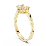 Gold Ring L03-1347, Yellow Gold