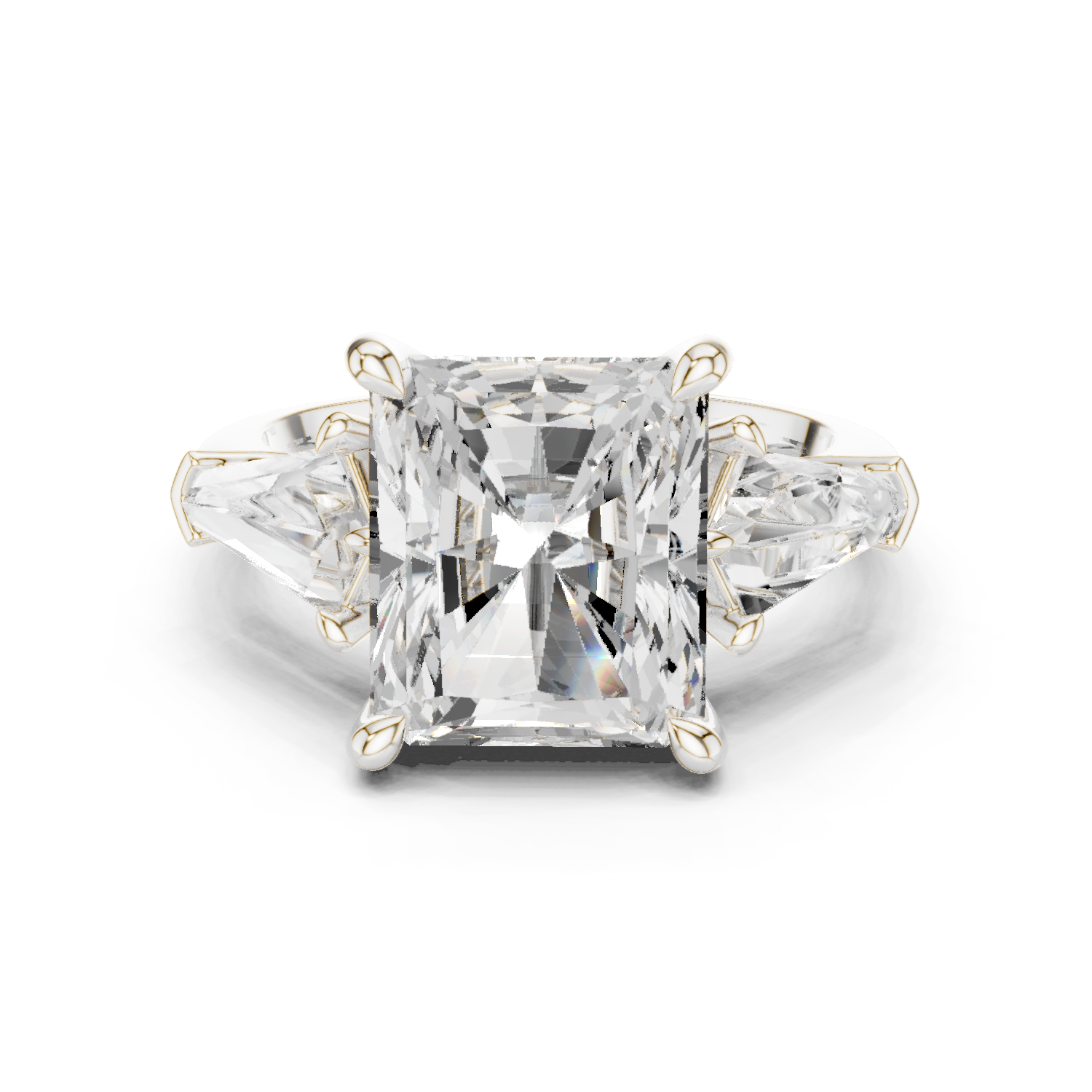 Gold Ring DDLR-288, White Gold