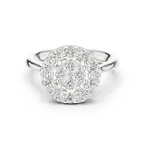 Gold Ring DDLR-781, White Gold