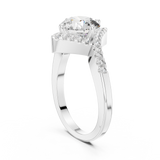 Gold Ring DDLR-156, White Gold
