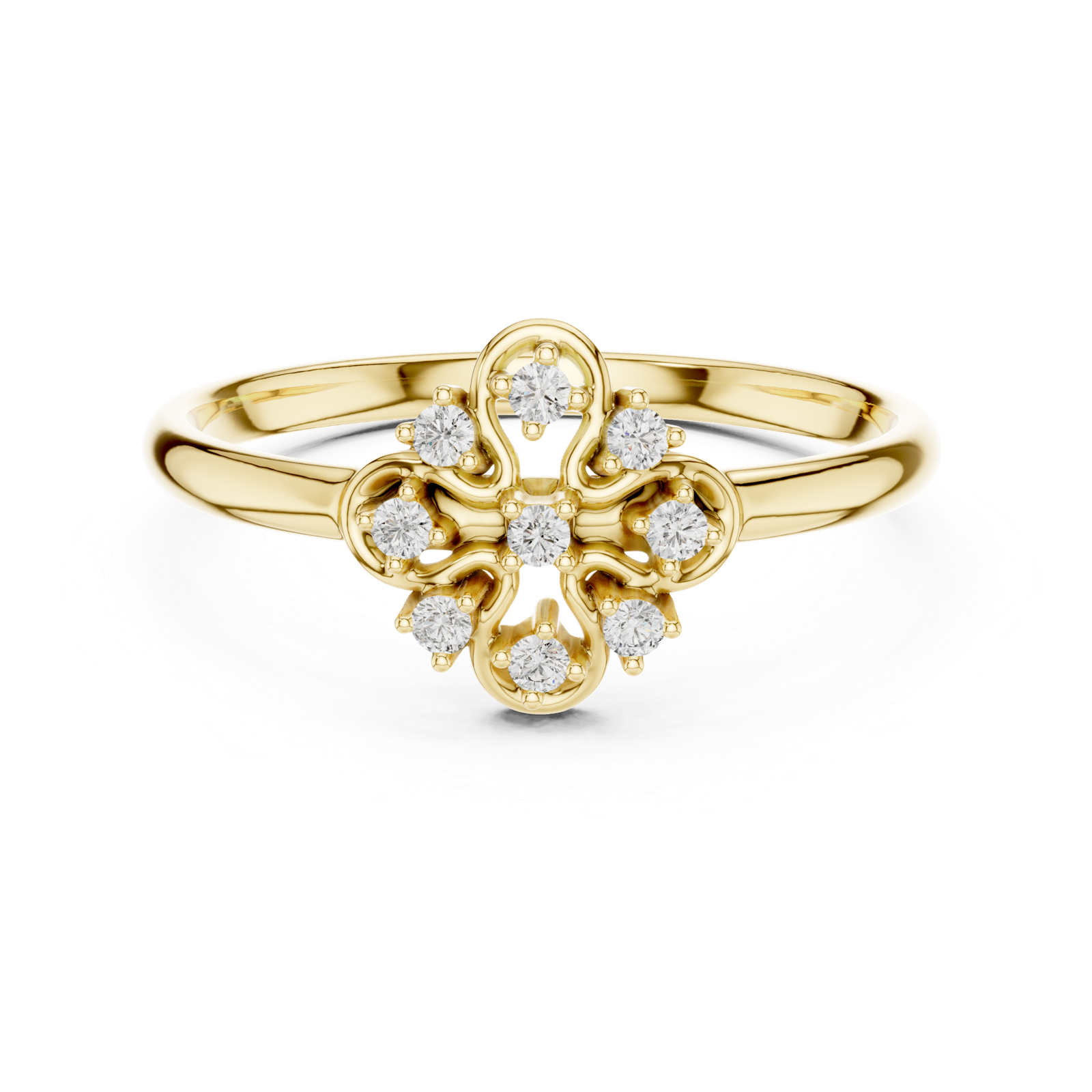 Gold Ring 1 (427), Yellow Gold, view 4