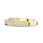 Gold Ring DDLR-377, Yellow Gold, view 3
