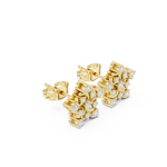 Gold Earrings AVBER, Yellow Gold