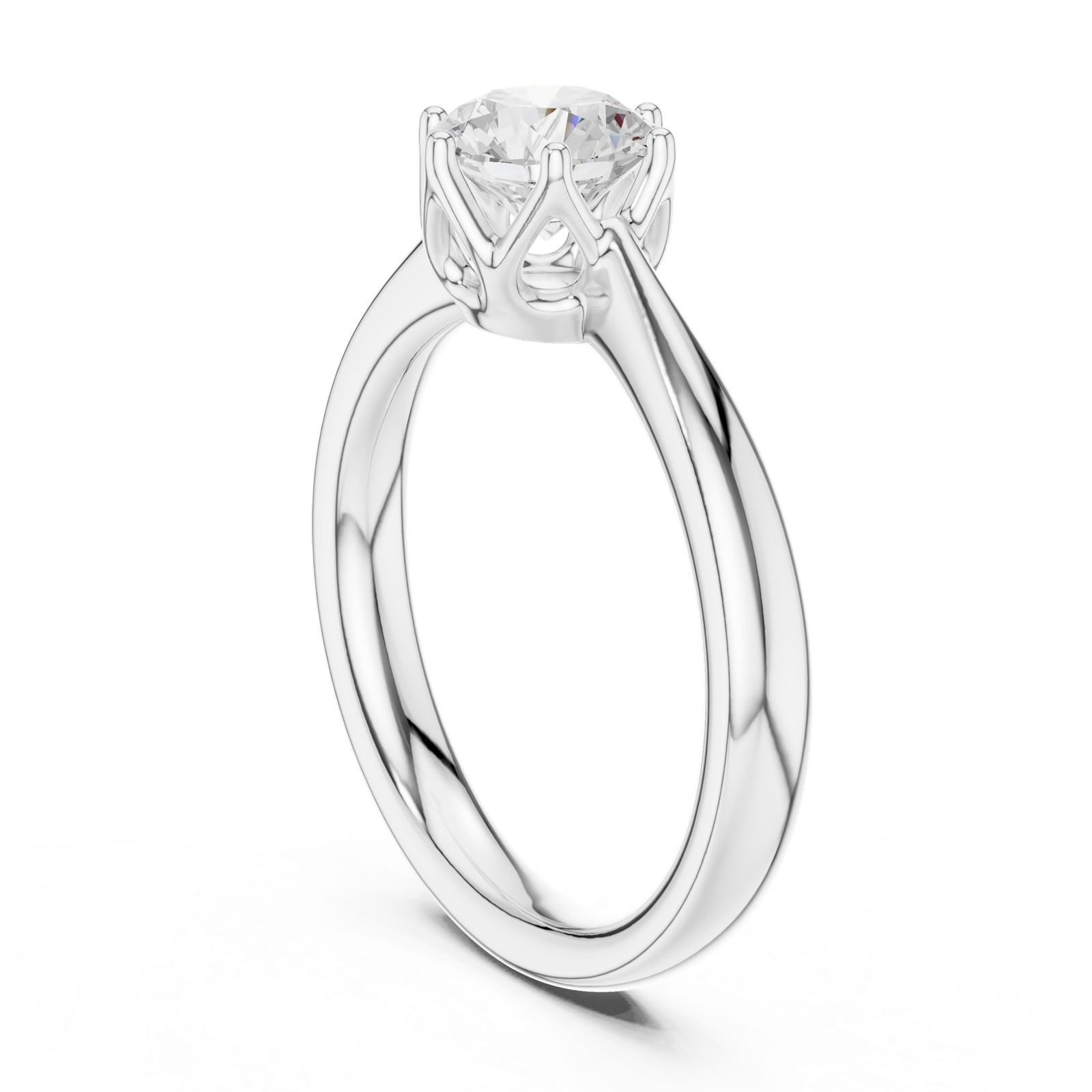 Gold Ring DDLR-562, White Gold