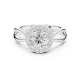 Gold Ring DDLR-637, White Gold