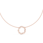 Gold Pendant GNK-0011, Rose Gold, view 4