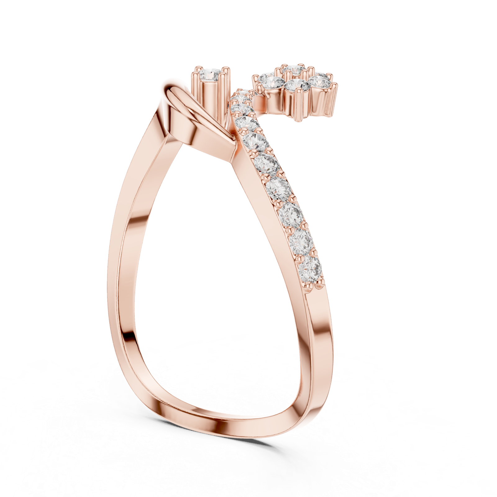 Gold Ring 1 (161), Rose Gold