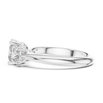 Gold Ring DDLR-044, White Gold, view 3