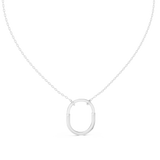Gold Pendant 12-10002P, White Gold