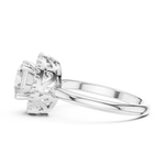 Gold Ring DDLR-687, White Gold, view 3