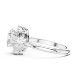 Gold Ring DDLR-687, White Gold, view 3